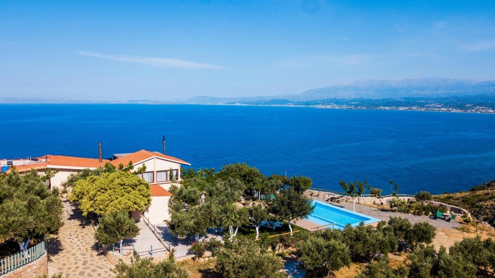 Villa Akrolithos With Private Pool Chania  Zewnętrze zdjęcie
