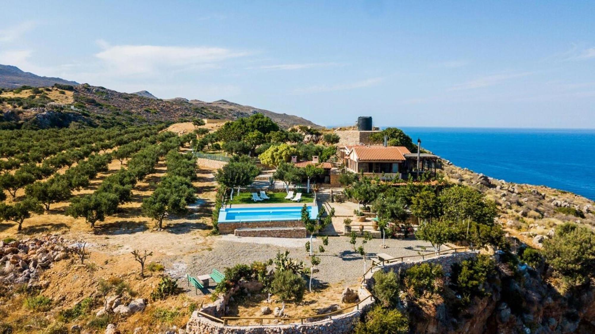 Villa Akrolithos With Private Pool Chania  Zewnętrze zdjęcie